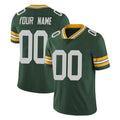 Kooe Custom GB.Packers Green Vapor Untouchable Limited Home Game Any Name & Numbers Stitched Jerseys