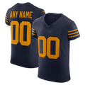 Kooe Custom GB.Packers Navy Alternate Vapor F.U.S.E. Elite Stitched Jerseys