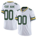 Kooe Custom GB.Packers White Vapor Untouchable Limited Home Game Any Name & Numbers Stitched Jerseys