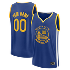 Kooe Custom G.State Warriors Royal Swingman Jerseys - Icon Edition