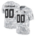 Kooe Custom H.Texans Arctic Camo Salute To Service Limited Game Any Name & Numbers Stitched Jerseys