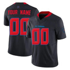 Kooe Custom H.Texans Navy Limited 2nd Alternate Vapor F.U.S.E. Home Game Any Name & Numbers Stitched Jerseys