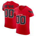 Kooe Custom H.Texans Red Alternate Vapor F.U.S.E. Elite Stitched Jerseys