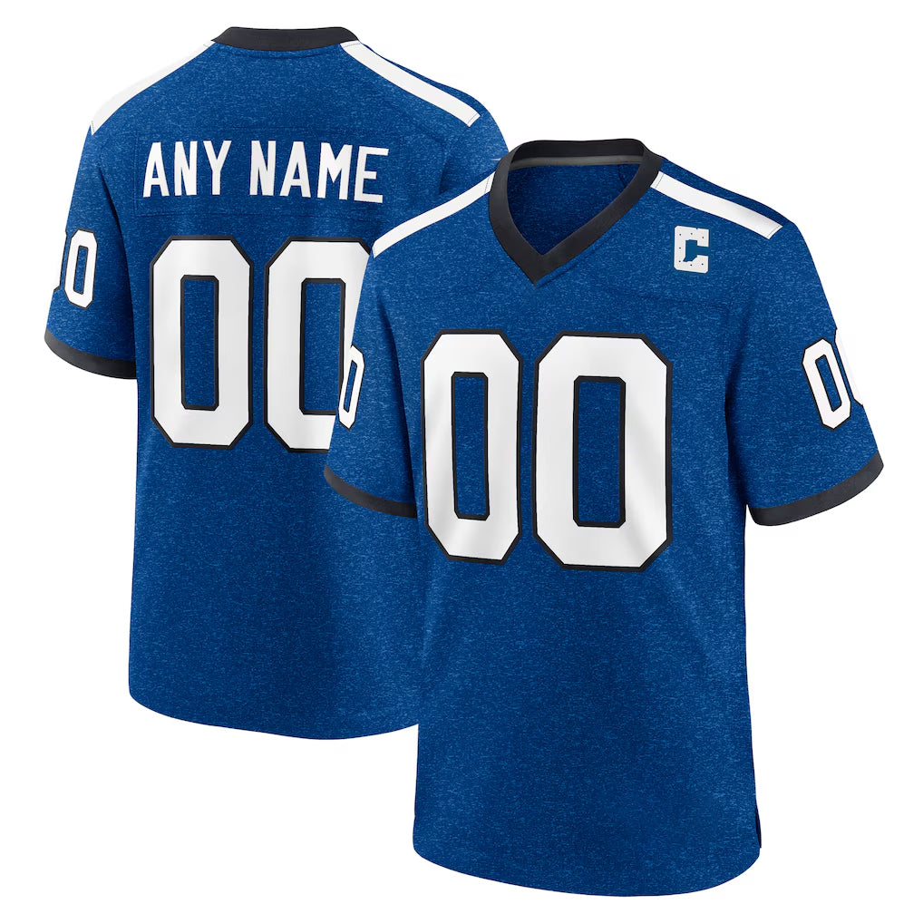 Kooe Custom IN.Colts Royal Alternate Indiana Nights Home Game Any Name & Numbers Stitched Jerseys
