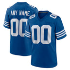 Kooe Custom IN.Colts Royal Limited Home Game Any Name & Numbers Stitched Jerseys