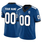 Kooe Custom IN.Colts Royal Limited Indiana Nights Alternate Vapor F.U.S.E. Home Game Any Name & Numbers Stitched Jerseys