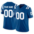Kooe Custom IN.Colts Royal Limited Vapor F.U.S.E. Home Game Any Name & Numbers Stitched Jerseys