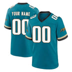 Kooe Custom J.Jaguars Teal Prowler Throwback Limited Home Game Any Name & Numbers Stitched Jerseys