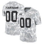 Kooe Custom KC.Chiefs Arctic Camo Salute To Service Limited Game Any Name & Numbers Stitched Jerseys