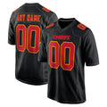 Kooe Custom KC.Chiefs Black Fashion Home Game Any Name & Numbers Stitched Jerseys
