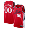 Kooe Custom L.Clippers Red 2024-2025 Swingman Stitched Jerseys - Statement Edition