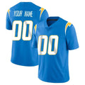 Kooe Custom LA.Chargers Blue Limited Vapor Untouchable Home Game Any Name & Numbers Stitched Jerseys