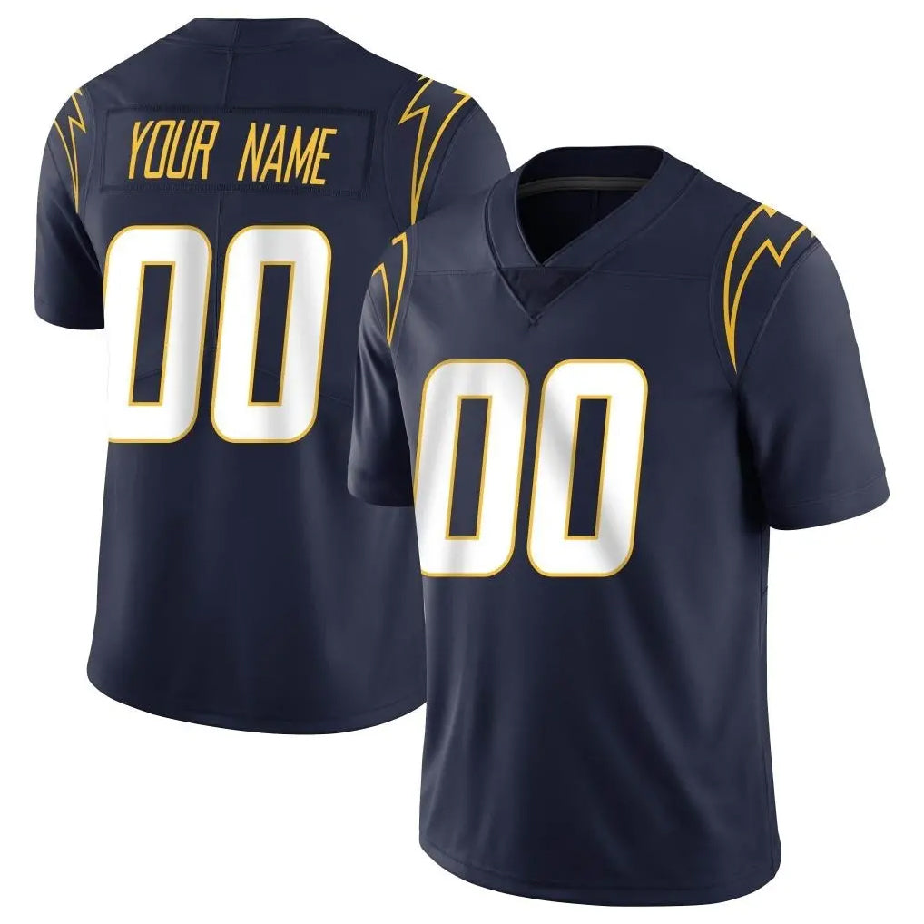 Kooe Custom LA.Chargers Navy Limited Vapor Untouchable Home Game Any Name & Numbers Stitched Jerseys