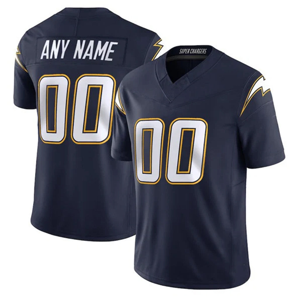 Kooe Custom LA.Chargers Navy Vapor F.U.S.E. Limited Home Game Any Name & Numbers Stitched Jerseys
