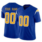 Kooe Custom LA.Chargers Royal Limited Vapor F.U.S.E. Home Game Any Name & Numbers Stitched Jerseys