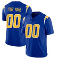 Kooe Custom LA.Chargers Royal Limited Vapor Home Game Any Name & Numbers Stitched Jerseys