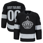 Kooe Custom LA.Kings Black Alternate Authentic Pro Jerseys
