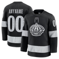 Kooe Custom LA.Kings Black Alternate Premium Jerseys