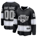 Kooe Custom LA.Kings Black Home Breakaway Jerseys