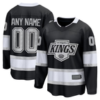 Kooe Custom LA.Kings Black Home Breakaway Jerseys