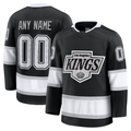 Kooe Custom LA.Kings Black Home Premium Jerseys