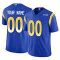 Kooe Custom LA.Rams Royal Limited Vapor F.U.S.E. Home Game Any Name & Numbers Stitched Jerseys