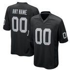 Kooe Custom LV.Raiders Black Home Game Stitched Jerseys