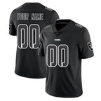 Kooe Custom LV.Raiders Black Limited Black Impact Home Game Any Name & Numbers Stitched Jerseys