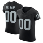 Kooe Custom LV.Raiders Black Vapor F.U.S.E. Elite Stitched Jerseys