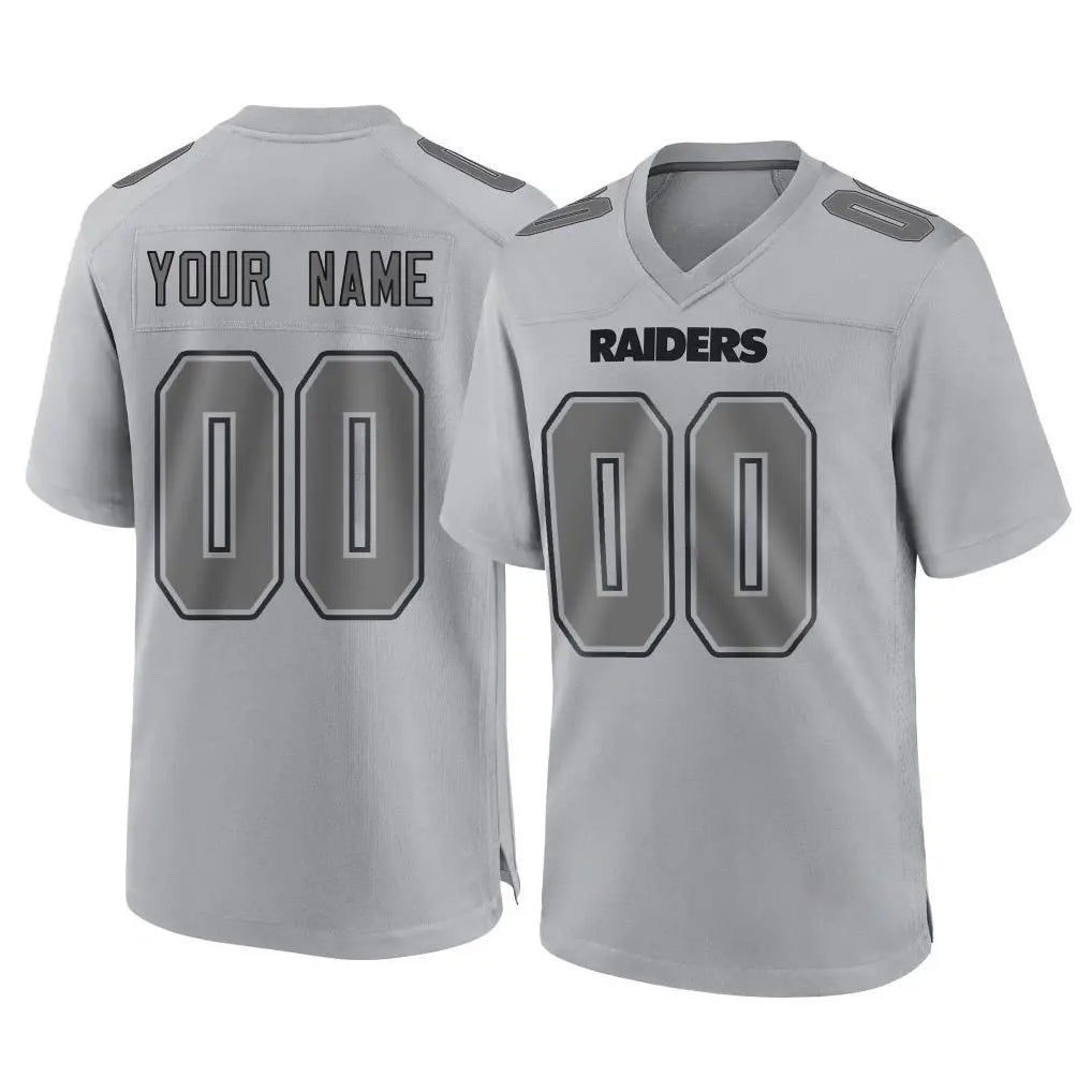 Kooe Custom LV.Raiders Gray Atmosphere Fashion Limited Game Any Name & Numbers Stitched Jerseys