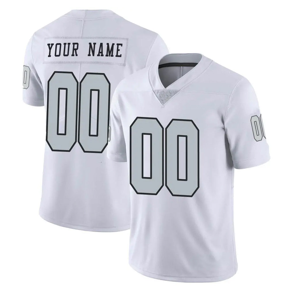 Kooe Custom LV.Raiders White Limited Color Rush Home Game Any Name & Numbers Stitched Jerseys