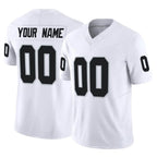 Kooe Custom LV.Raiders White Limited Vapor F.U.S.E. Home Game Any Name & Numbers Stitched Jerseys