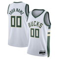 Kooe Custom M.Bucks White Swingman Jerseys - Association Edition