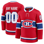 Kooe Custom M.Canadiens Red Home Premium Jerseys