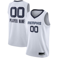 Kooe Custom M.Grizzlies White 2020-2021 Swingman Stitched Jerseys - Association Edition