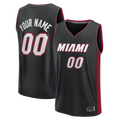 Kooe Custom M.Heat Black Fast Break Jerseys - Icon Edition