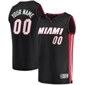 Kooe Custom M.Heat Black Fast Break Replica Jerseys - Icon Edition