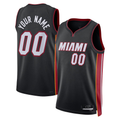 Kooe Custom M.Heat Black Swingman Jerseys - Icon Edition