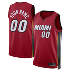 Kooe Custom M.Heat Red 202223 Swingman Jerseys - Statement Edition
