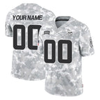 Kooe Custom MN.Vikings Arctic Camo Salute To Service Limited Game Any Name & Numbers Stitched Jerseys