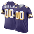 Kooe Custom MN.Vikings Purple Limited Classic Home Game Any Name & Numbers Stitched Jerseys