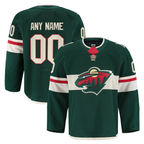 Kooe Custom M.Wild Green Home Authentic Pro Jerseys