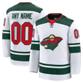 Kooe Custom M.Wild White Away Premium Jerseys