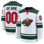 Kooe Custom M.Wild White Away Premium Jerseys