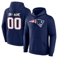 Kooe Custom NE.Patriots Team Authentic Personalized Name & Number Hoodie Stitched Jerseys