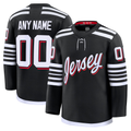 Kooe Custom N.Jersey Devils Black Alternate Premium Jerseys