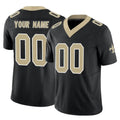 Kooe Custom NO.Saints Black Limited Vapor F.U.S.E. Home Game Any Name & Numbers Stitched Jerseys