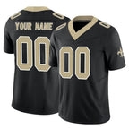 Kooe Custom NO.Saints Black Limited Vapor F.U.S.E. Home Game Any Name & Numbers Stitched Jerseys