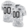 Kooe Custom NY.Giants Arctic Camo Salute To Service Limited Game Any Name & Numbers Stitched Jerseys