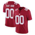 Kooe Custom NY.Giants Red Limited Vapor Untouchable Home Game Any Name & Numbers Stitched Jerseys
